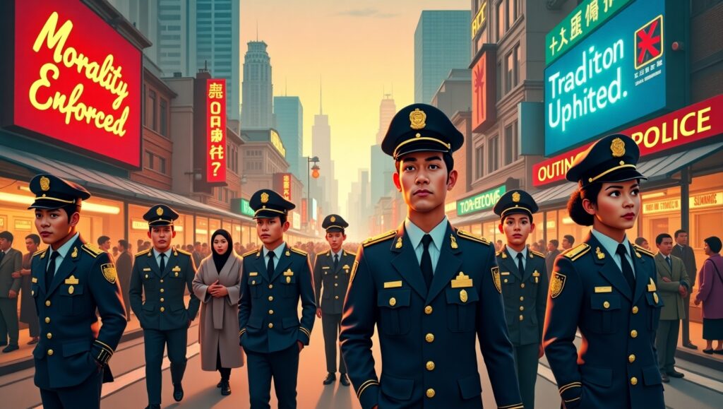 A landscape of moral policing in a conservative society of Asia.