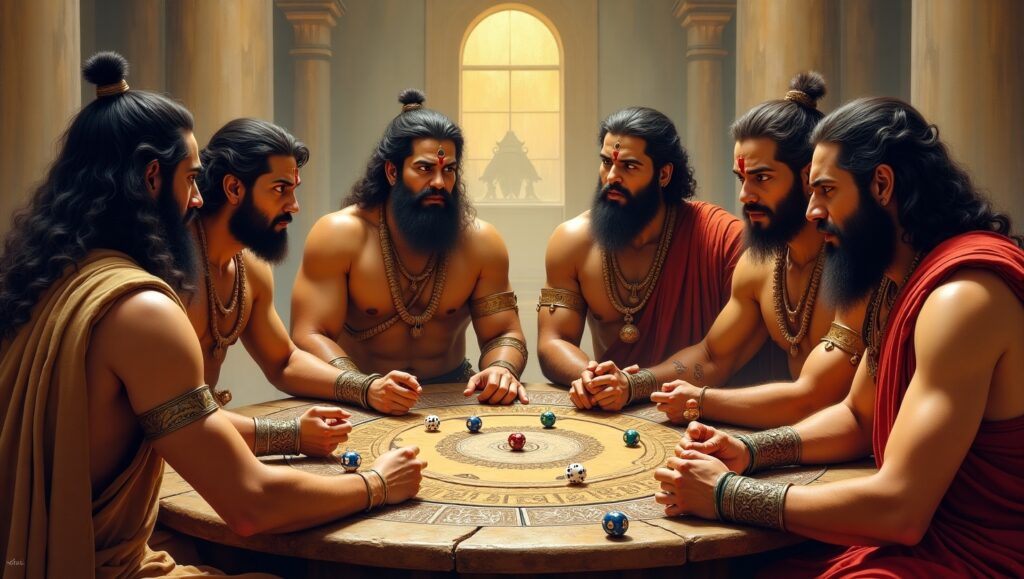 Assembly where Pandavas played board game with Kauravas in Mahabharta